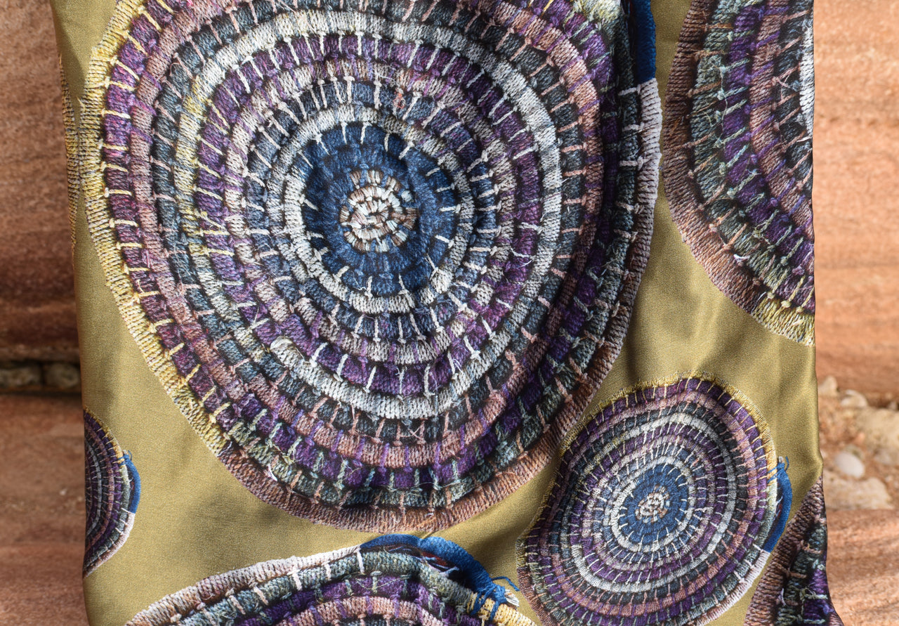 Weaving Digital Print Scarf