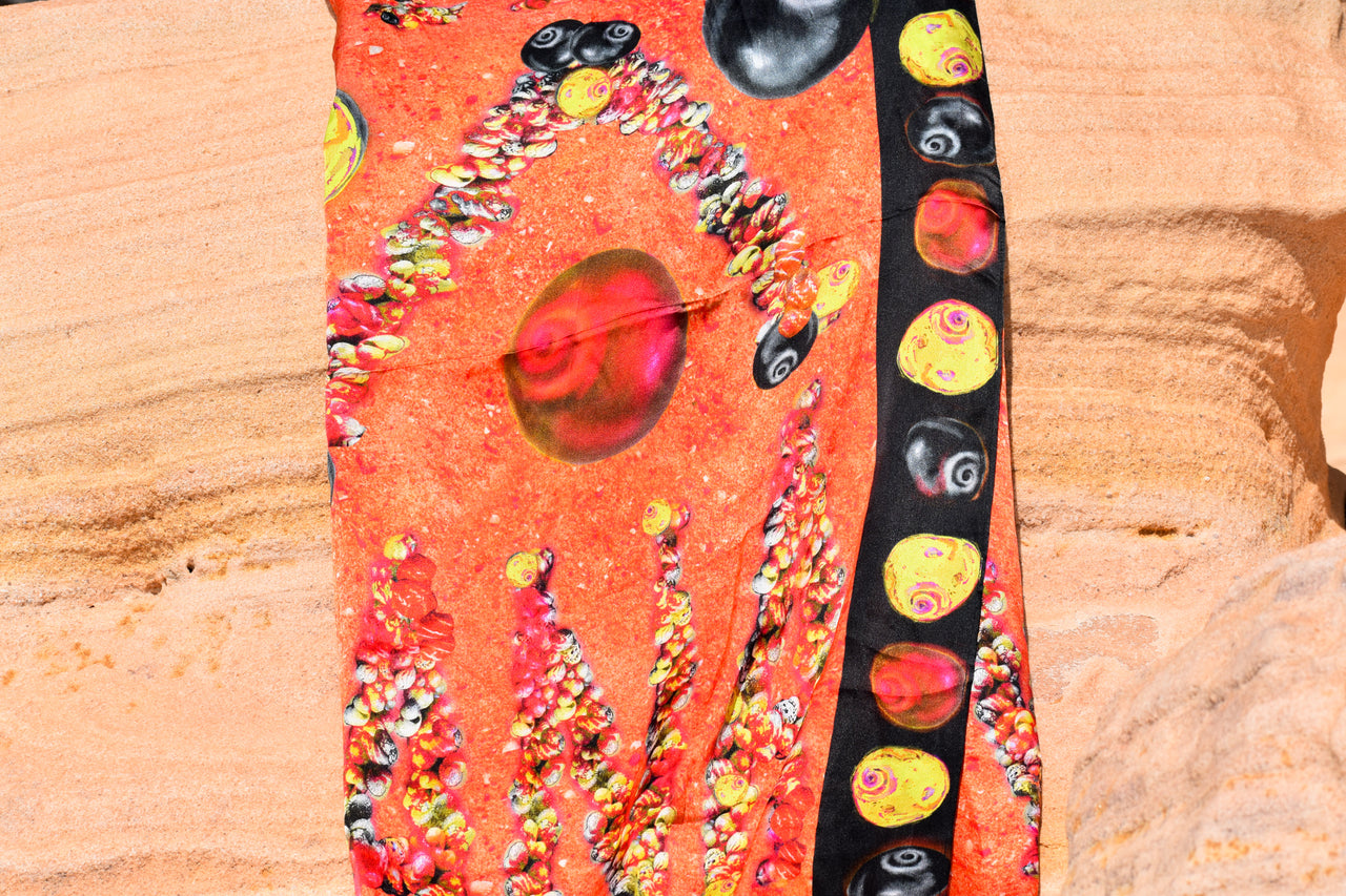 Alibarrima Danjibana Digital Print Scarf