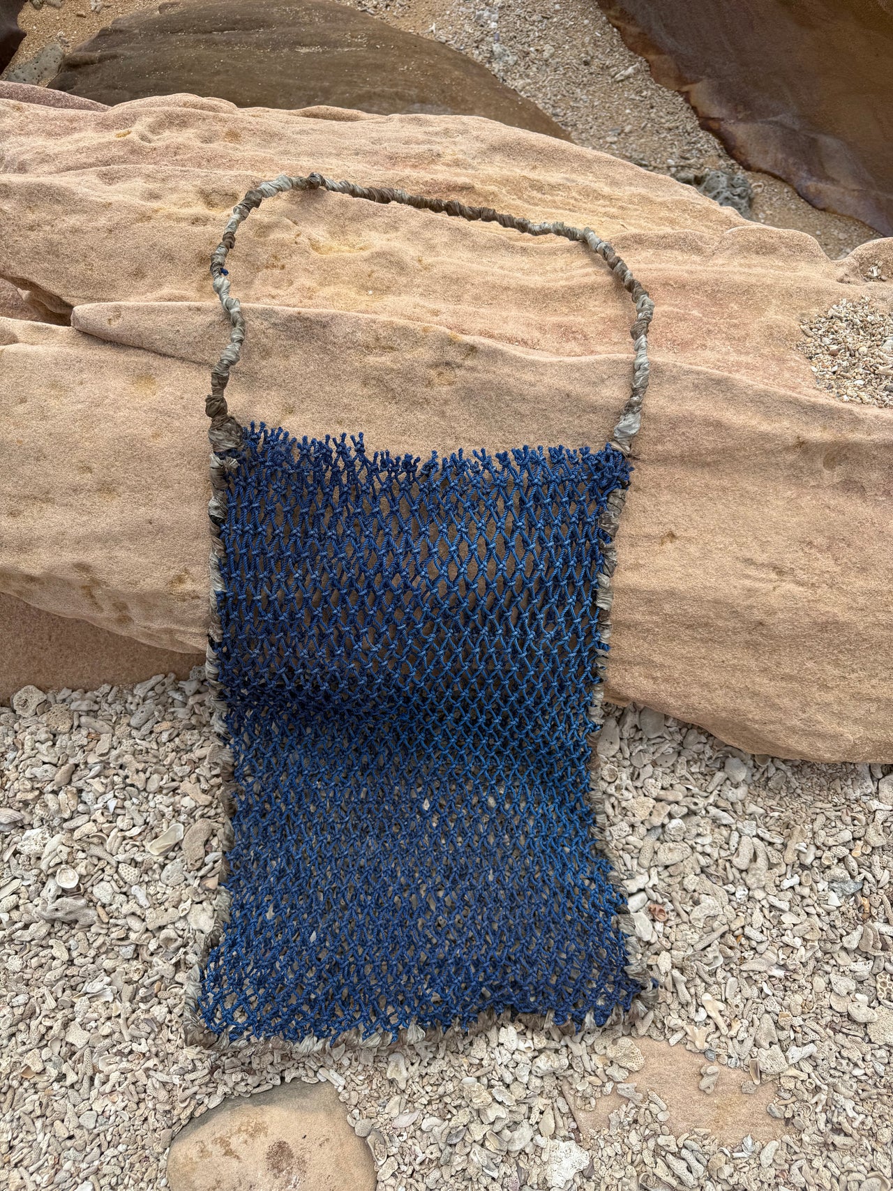 Ghost Net Dilly Bag by Sharna Wurramara