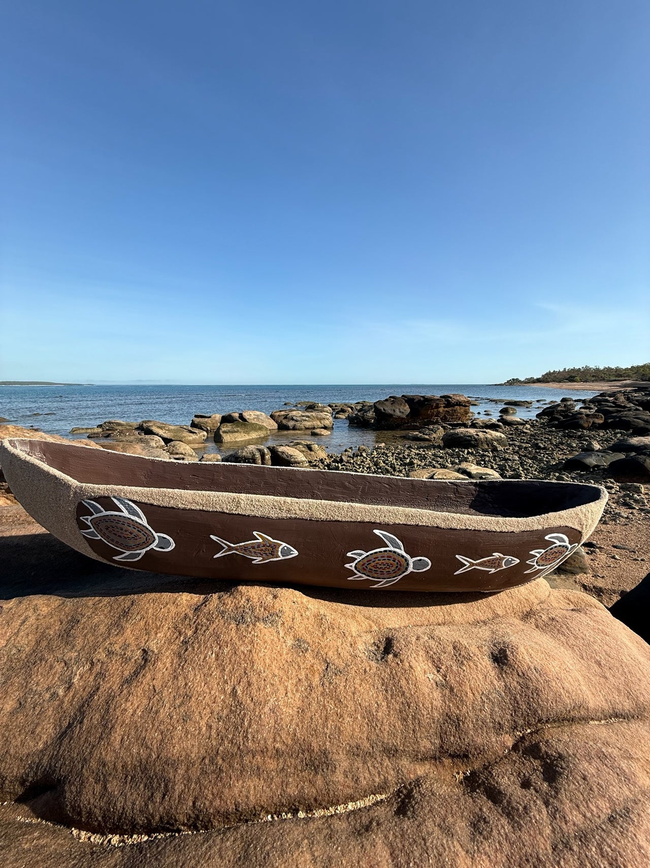 Malamukwa (Dugout Canoe) by Chelsea Lalara