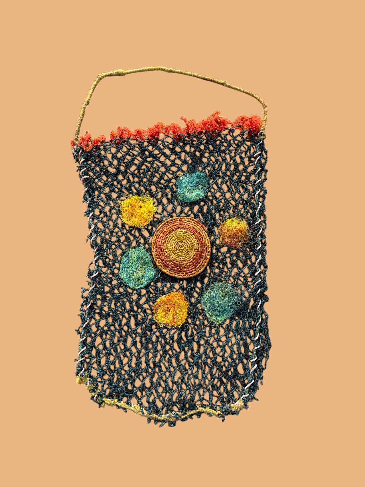 Ghost Net Dilly Bag by Briget Mamarika