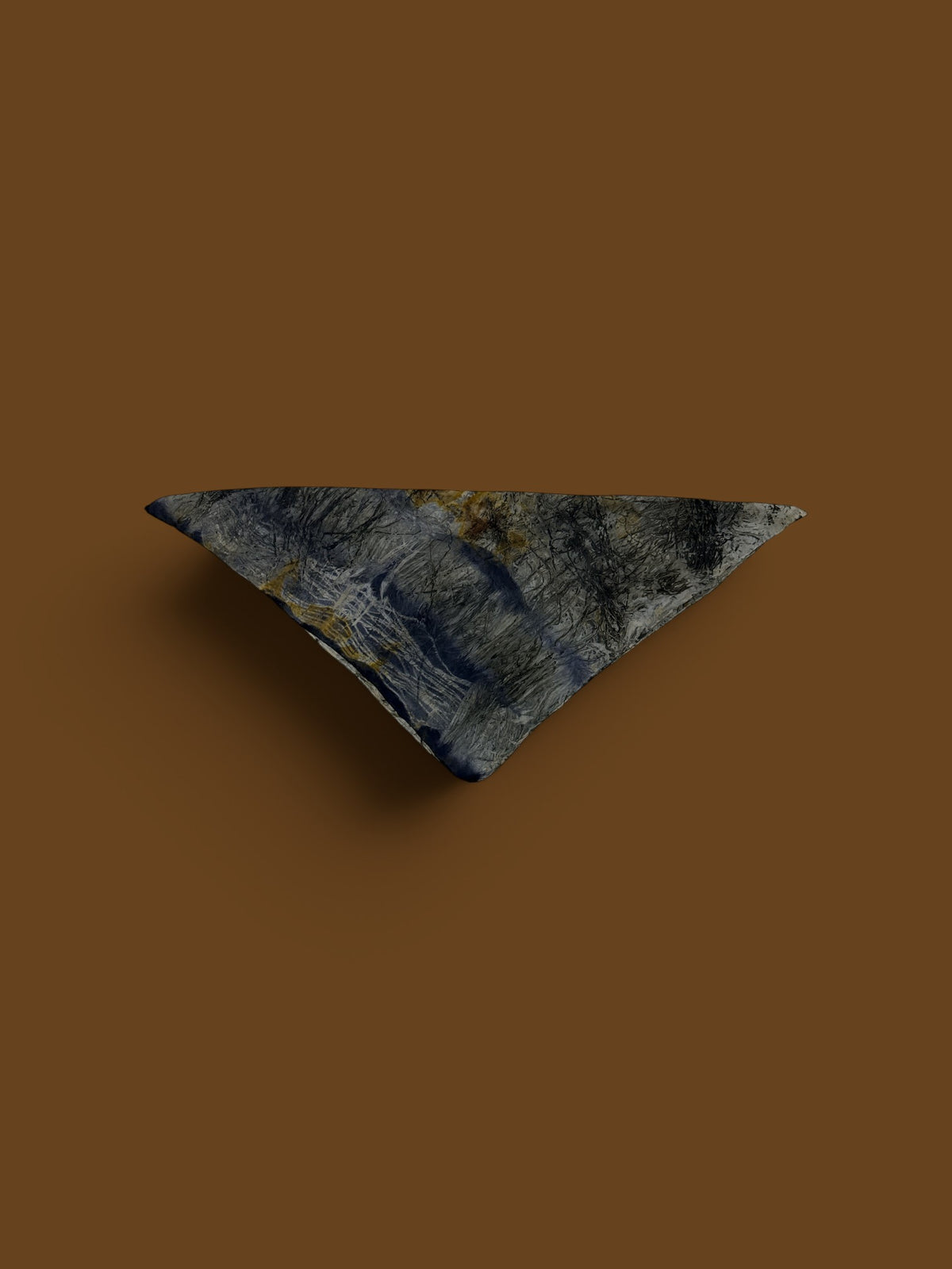 Bush Dye Habutai Silk Bandana