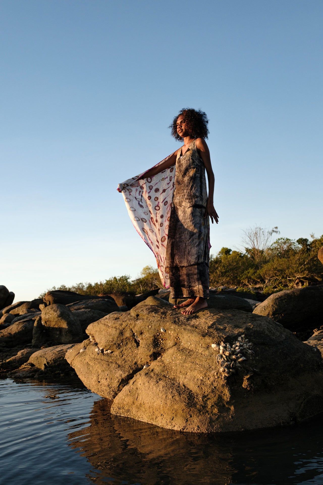 A Collection of Earrings - Digital Silk Scarf