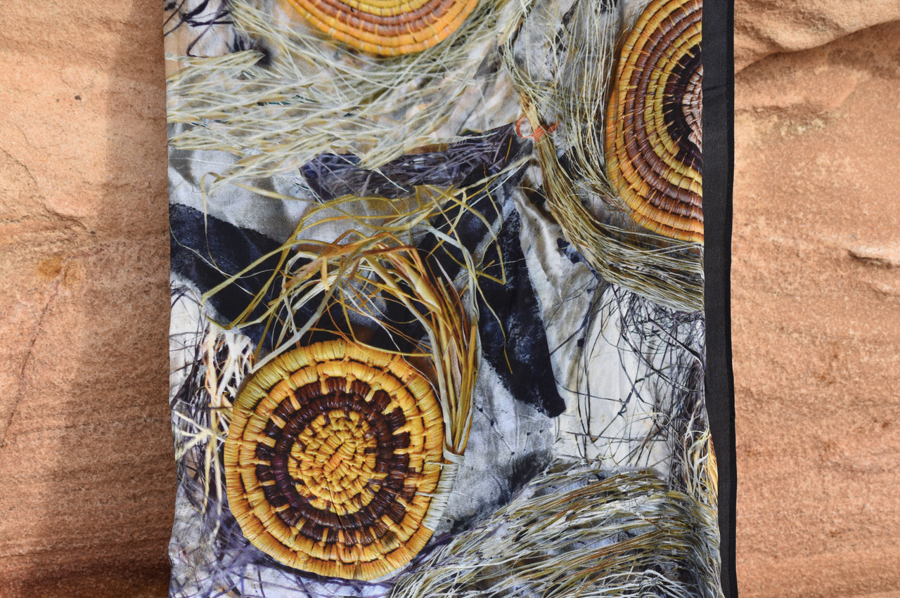 Pandanus Basket Digital Print