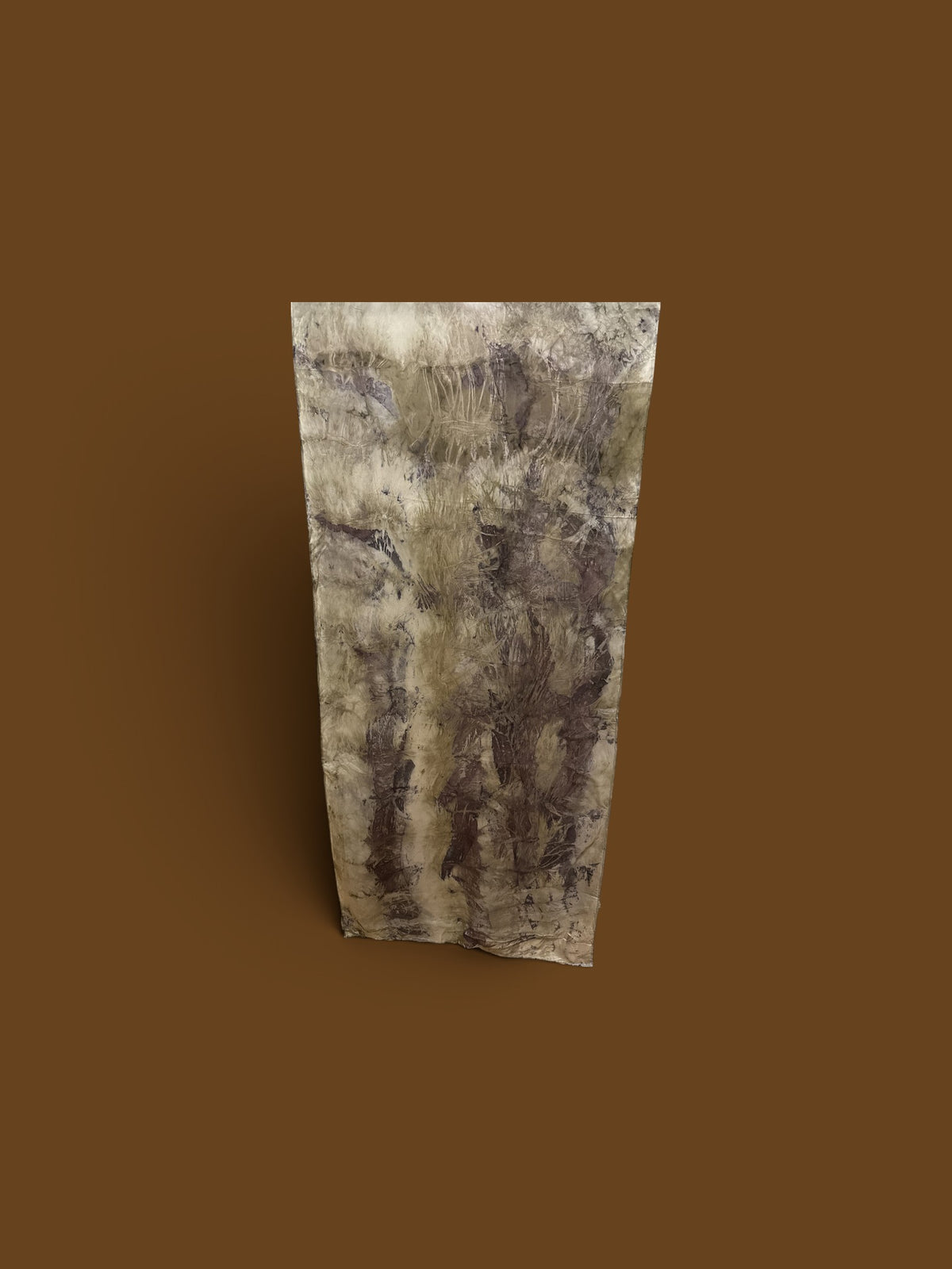 Bush Dye Silk Scarf - Large