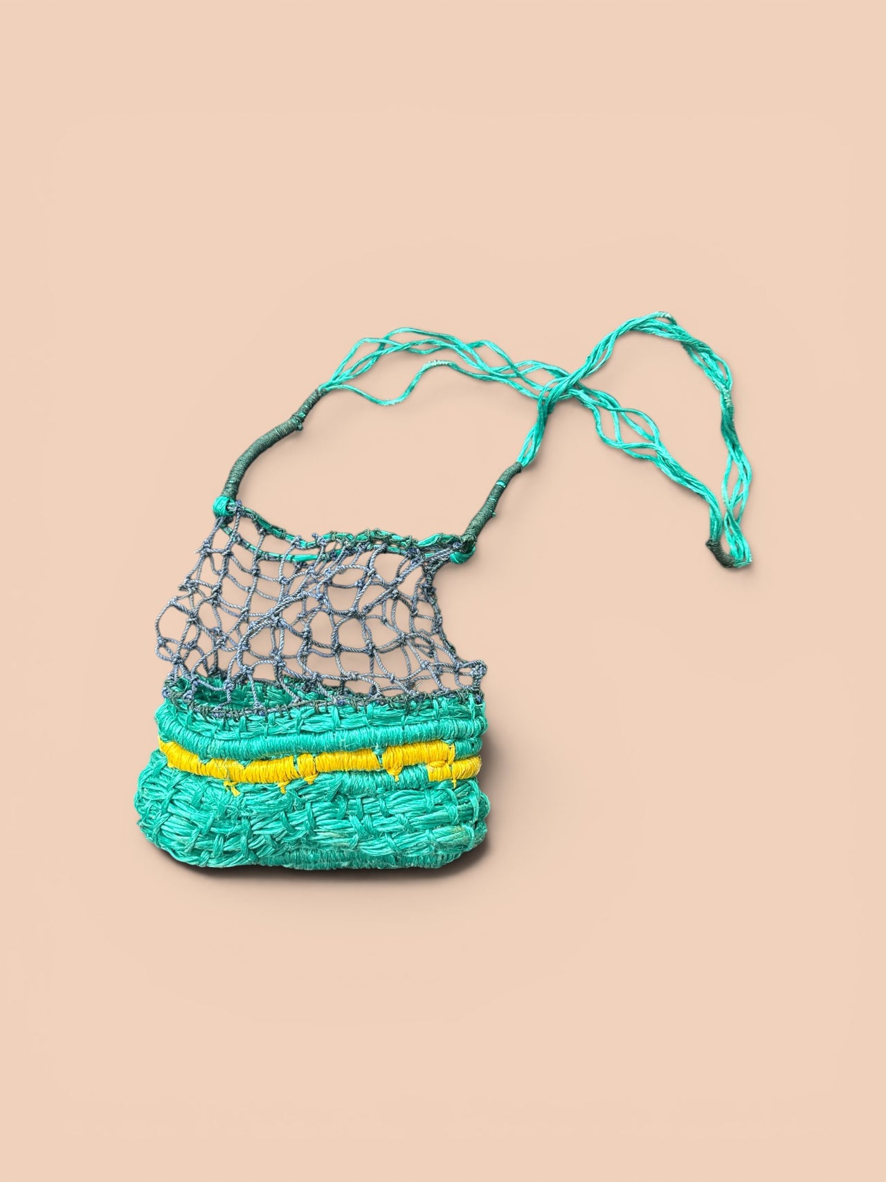 Ghost Net Handbag by Natalie Yantarrnga