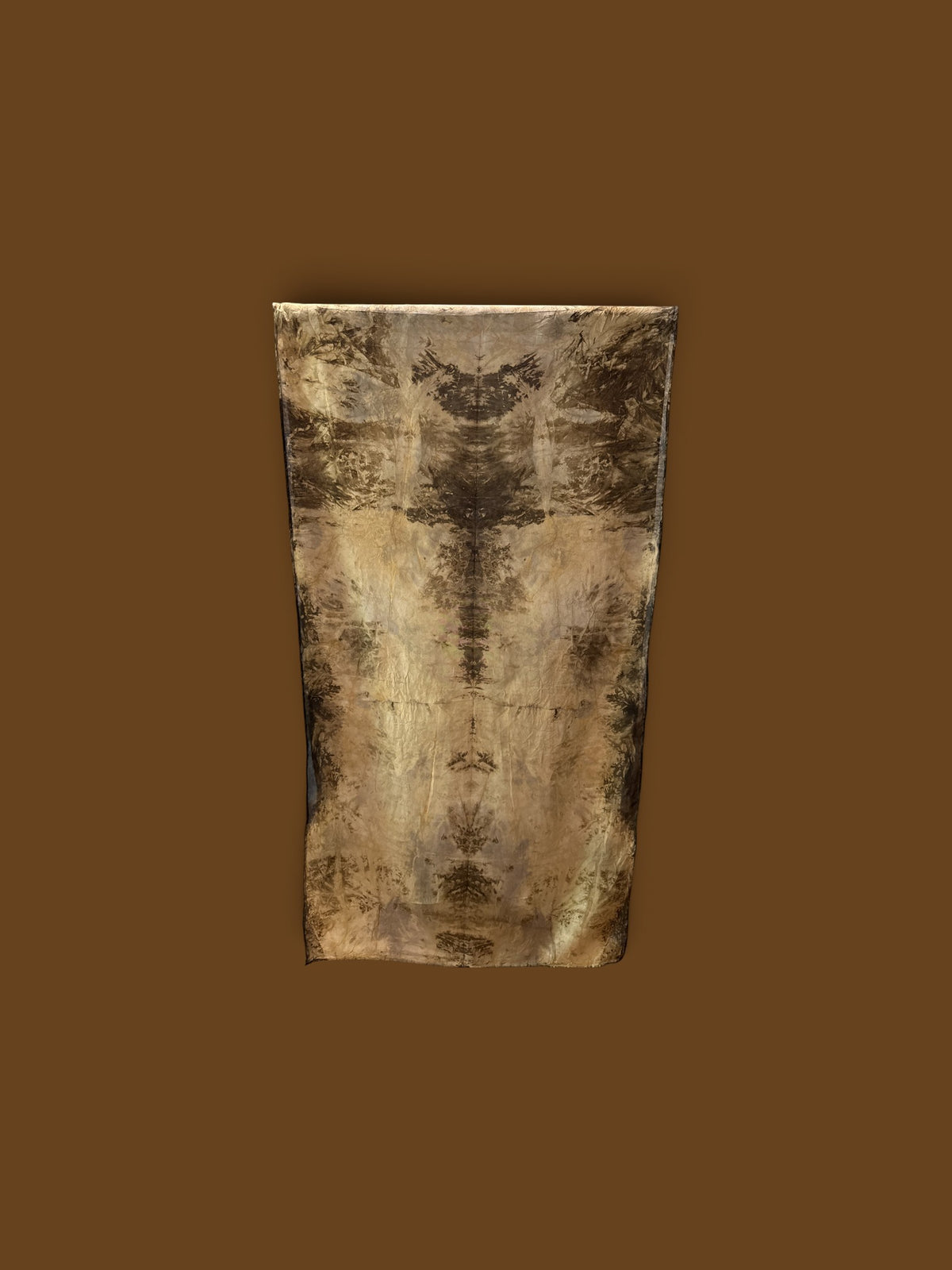 Bush Dye Silk Scarf - Small