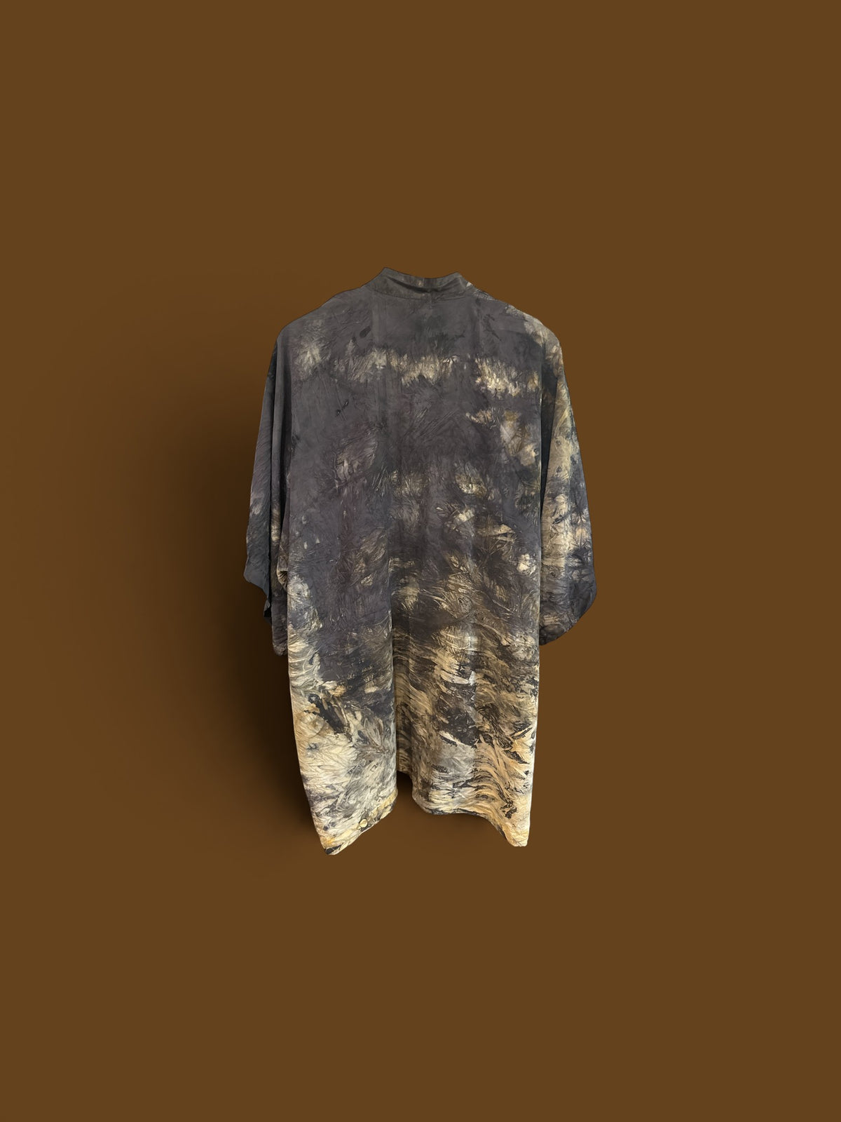 Bush Dye Silk Robe L/XL