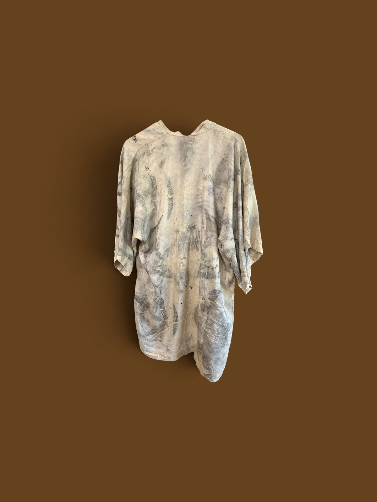 Bush Dye Silk Robe S/M