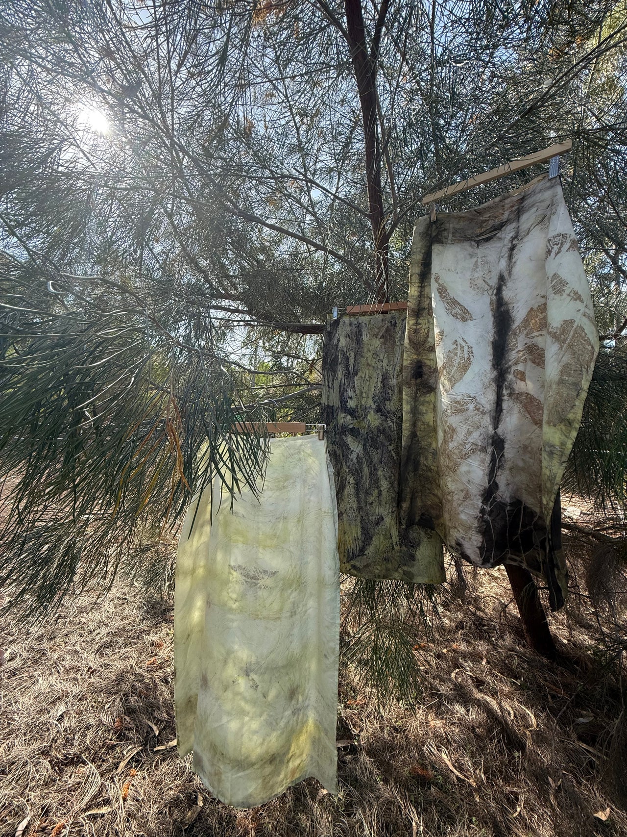 Bush Dye Capsule Collection: Wrap Skirt SML