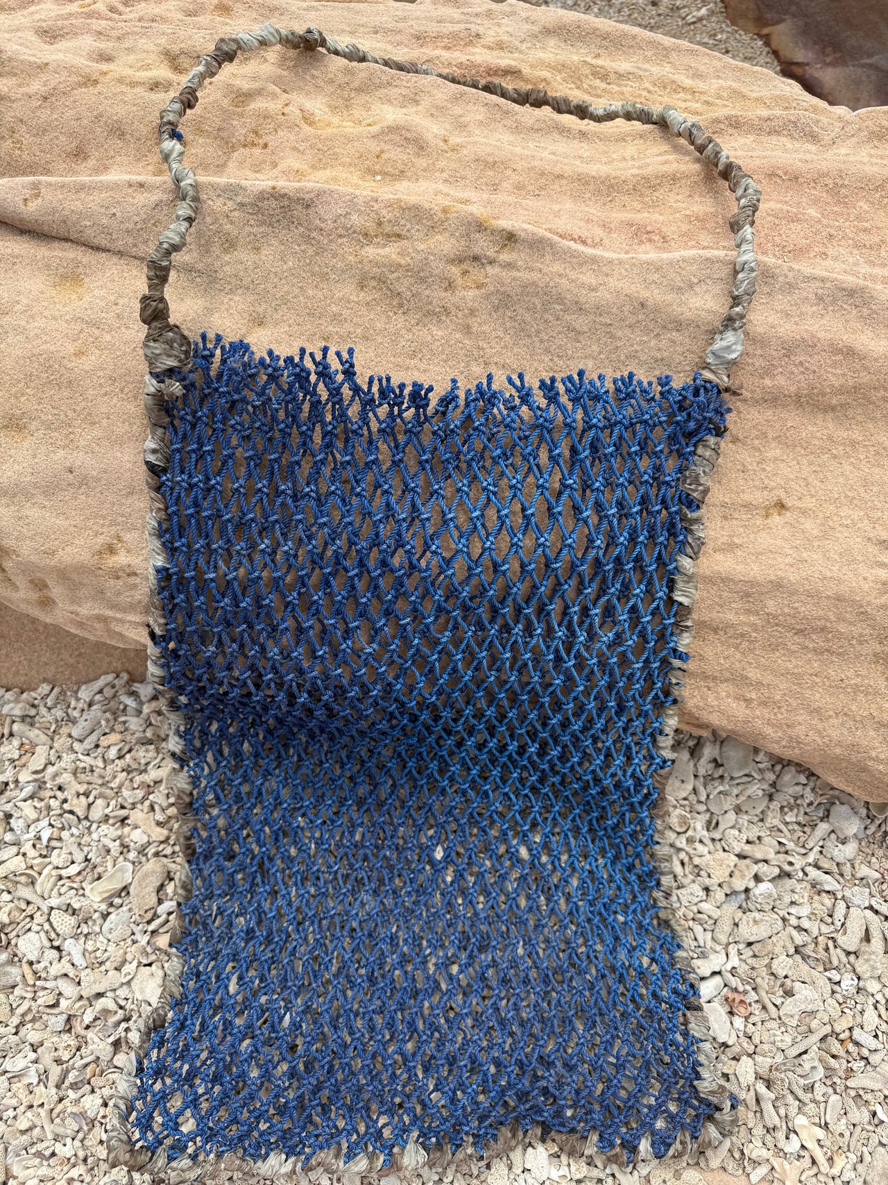 Ghost Net Dilly Bag by Sharna Wurramara