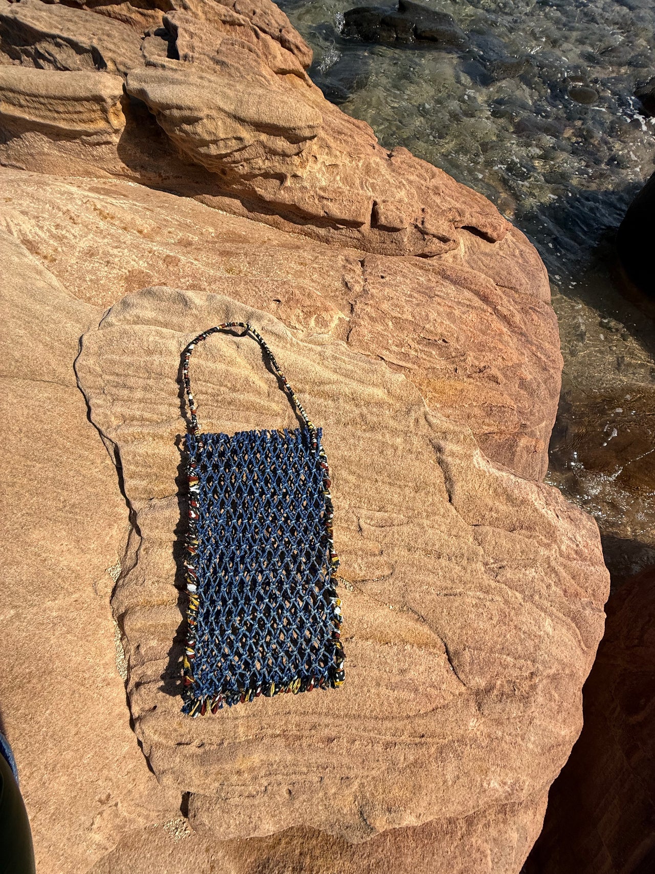 Ghost Net Dilly Bag by Sharna Wurramara