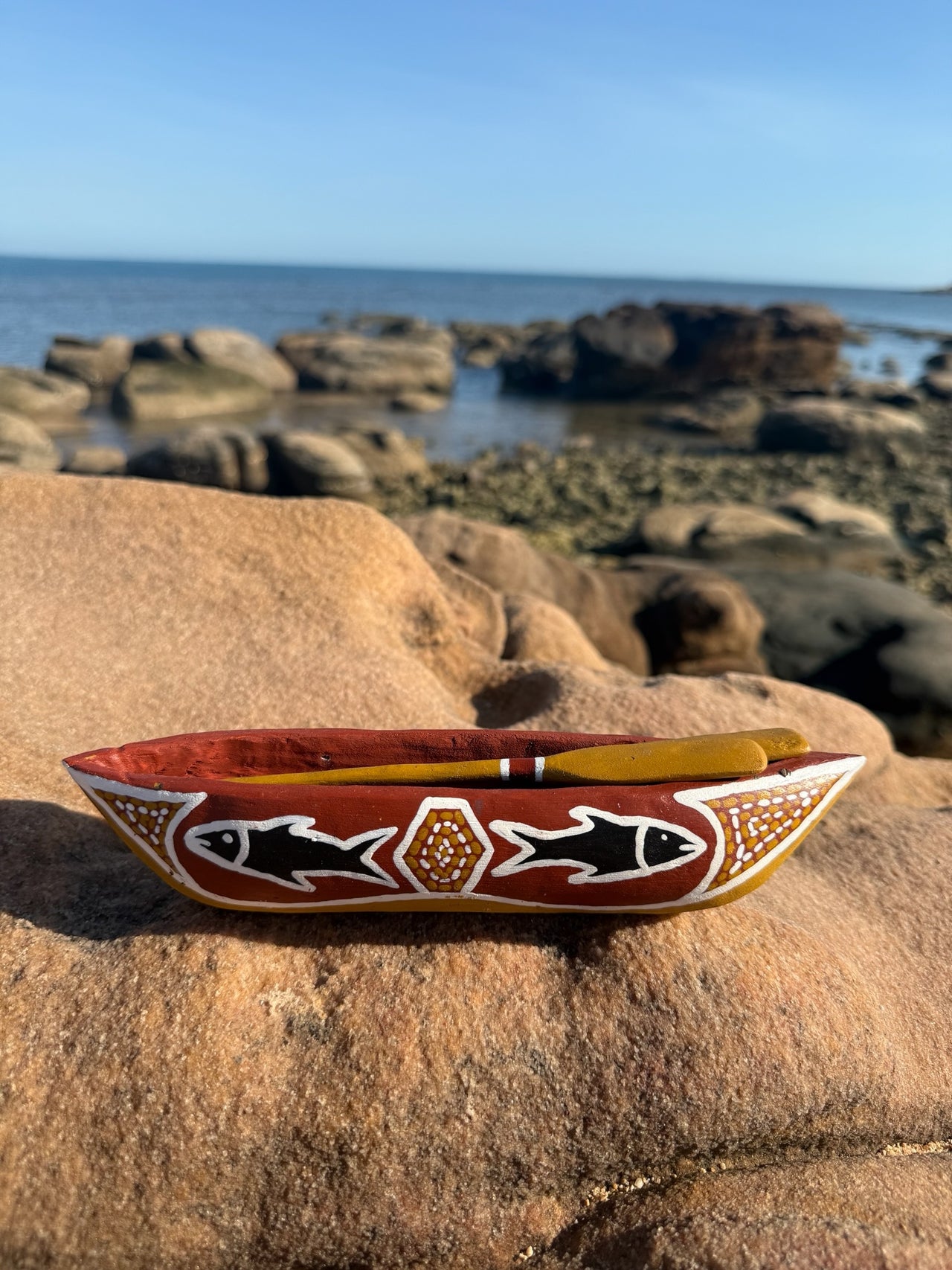 Malamukwa (Dugout Canoe) by Chelsea Lalara