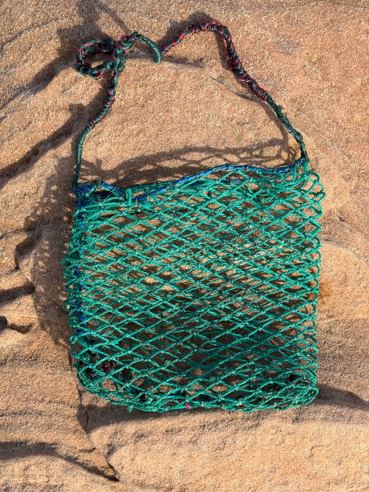 Ghost Net Dilly Bag by Natalie Yantarrnga