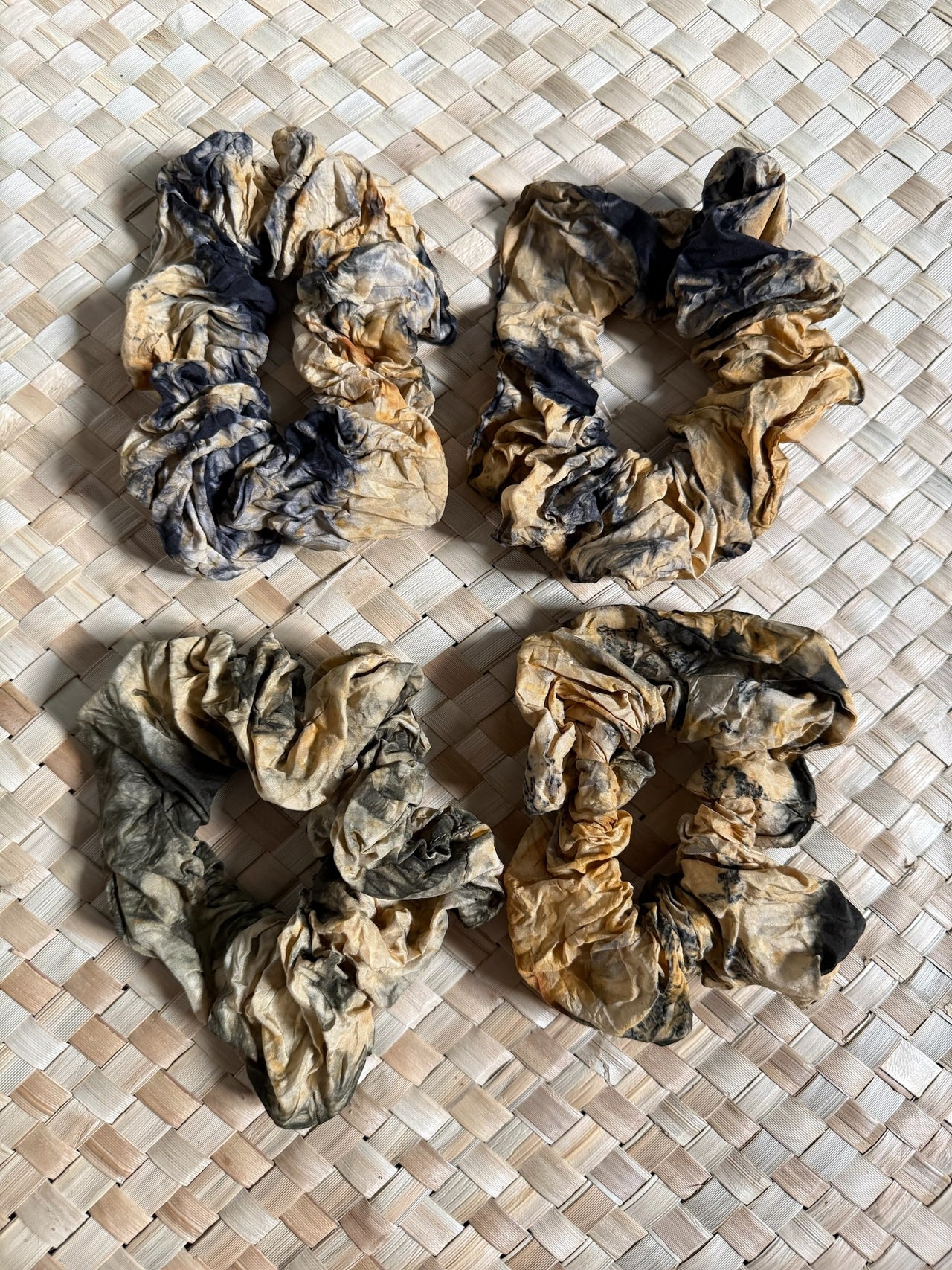 Bush Dye ~ Silk Scrunchie