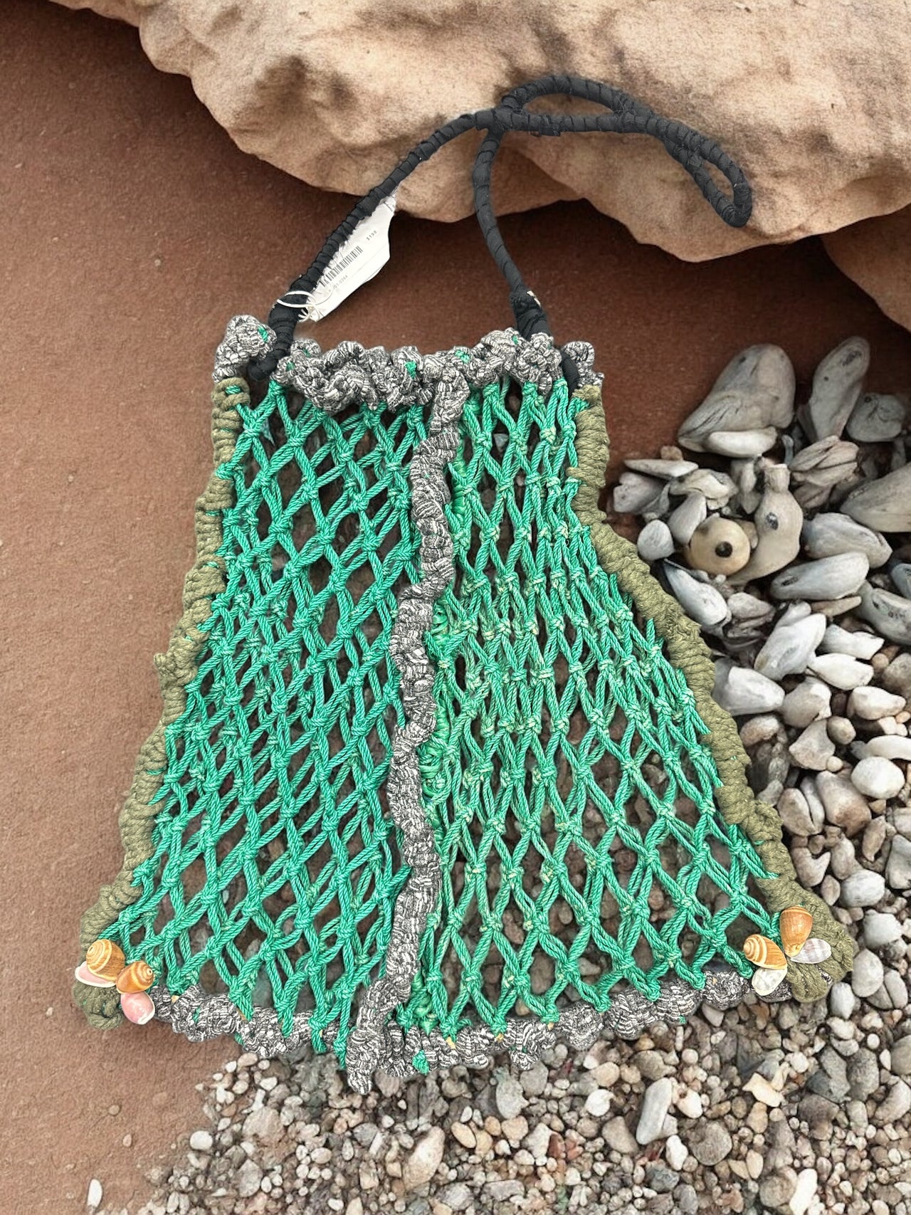 Ghost Net Dilly Bag by Sharna Wurramara