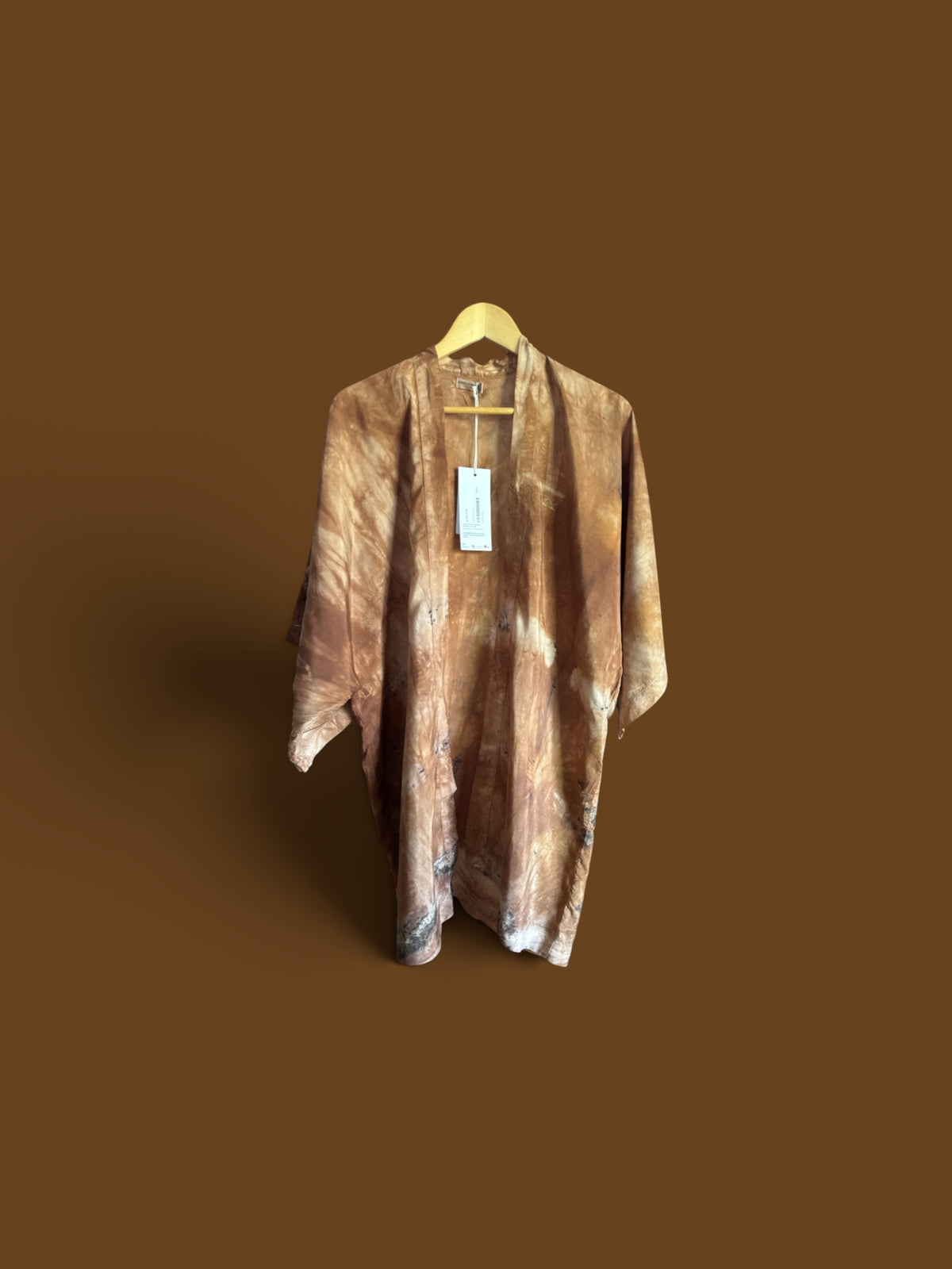 Bush Dye Silk Robe L/XL