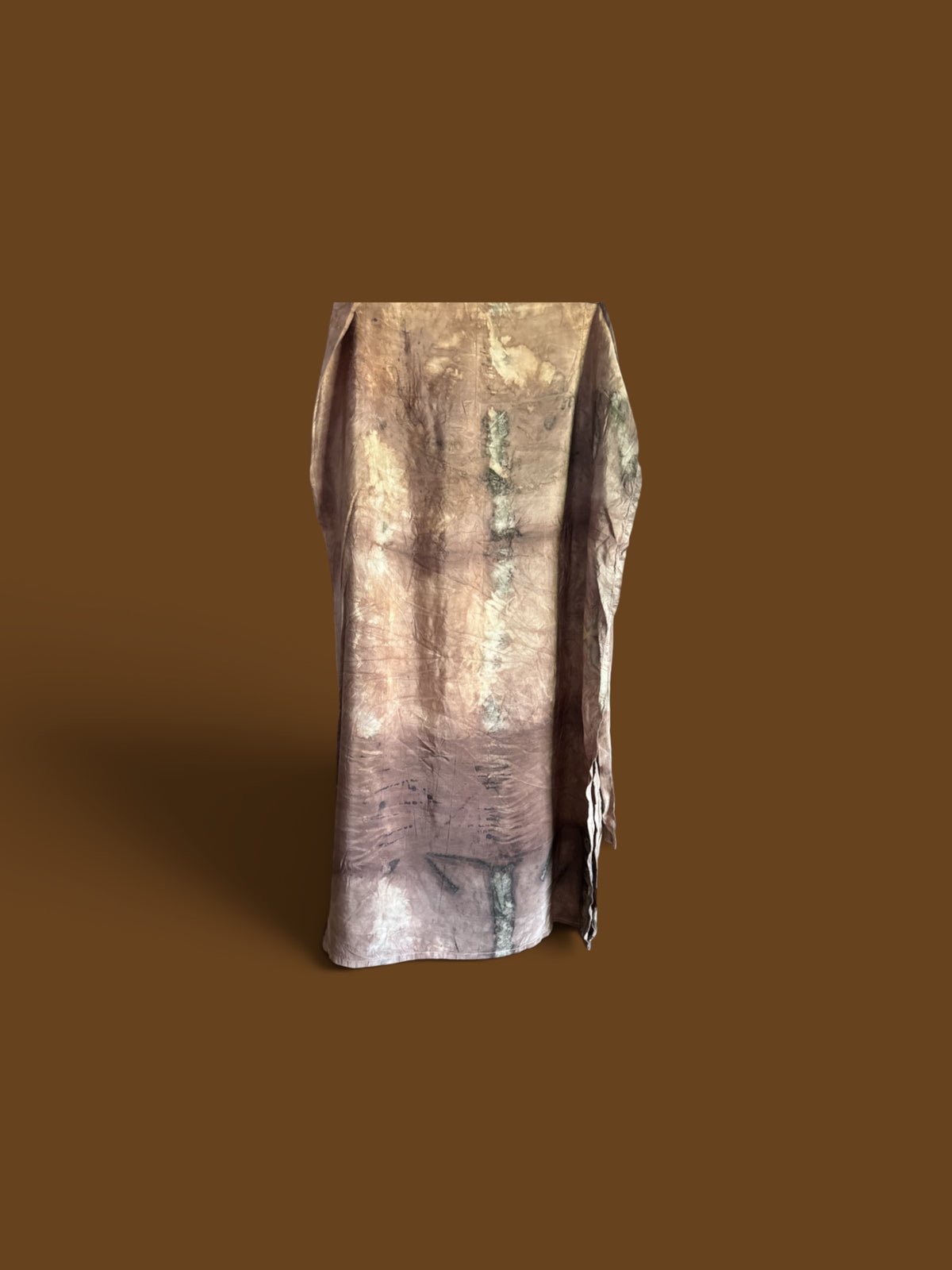 Bush Dye Wrap Skirt - Small