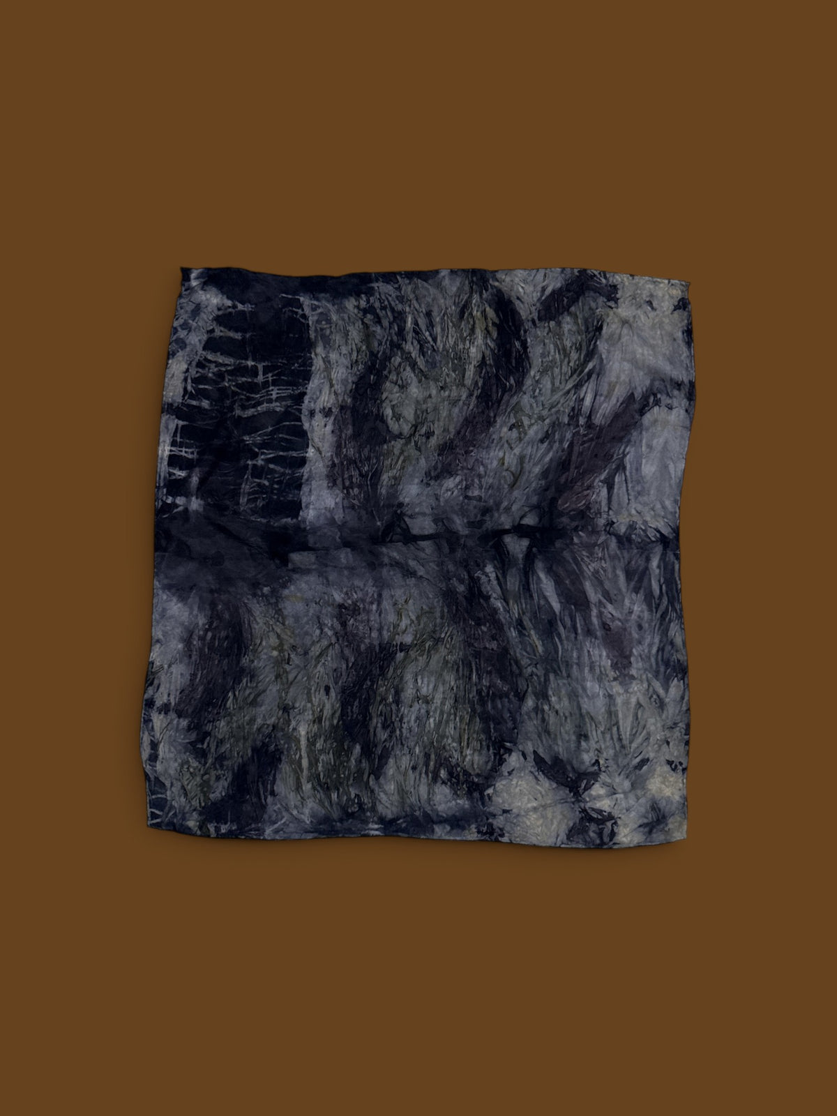 Bush Dye Habutai Silk Bandana