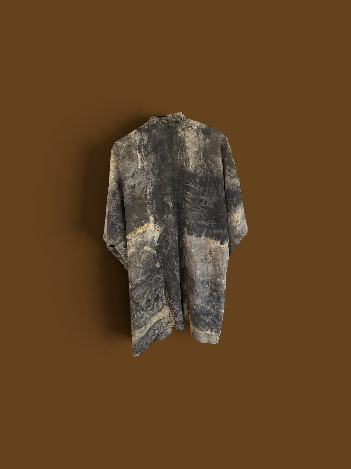 Bush Dye Silk Robe L/XL